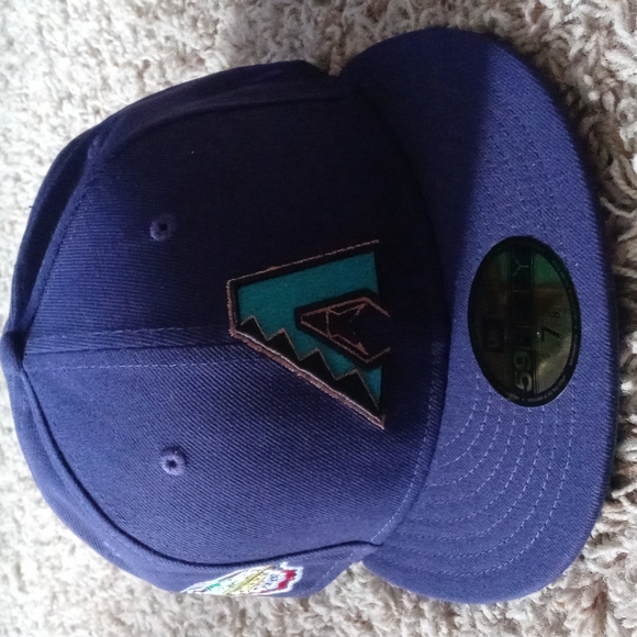 New Era Arizona Diamond back WS 2001 patch Fitted hat - Picture 1 of 8